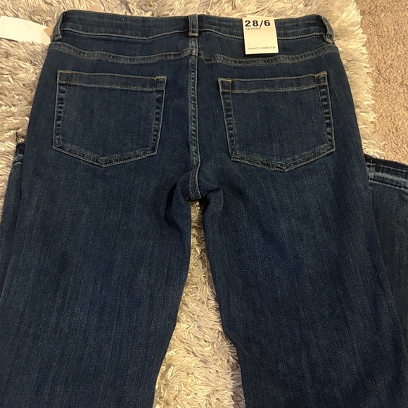 NWT Vince Camuto size 6 skinny jeans with detailed cuffs - Picture 7 of 9